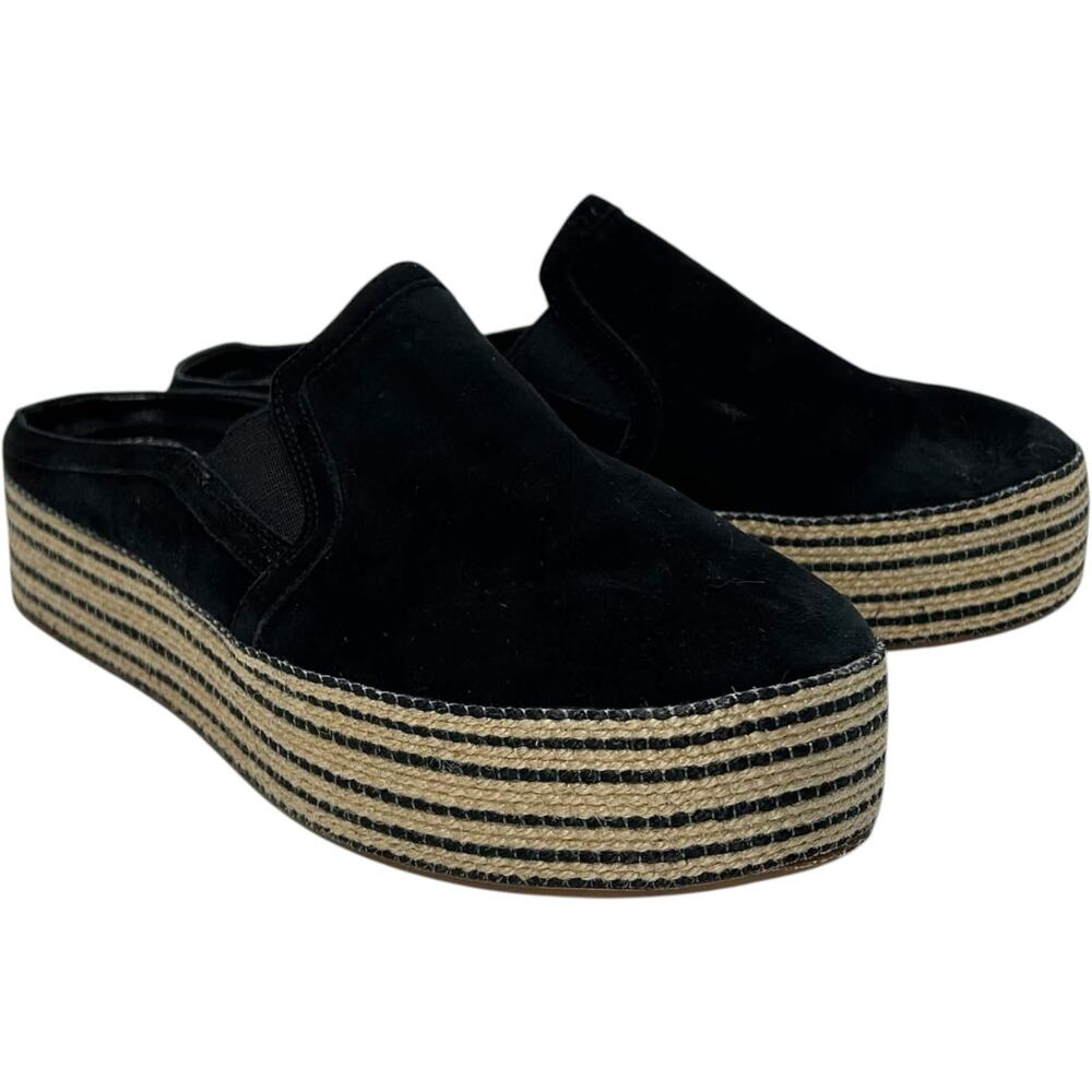 Vince Camuto Merinney Platform Mules Women's Size 8.5M Coastal Beach Vacation